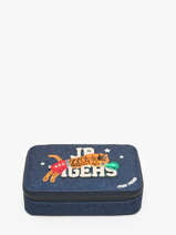 Gevulde Pennenzak 1 Compartiment Daydream Boys Jeune premier Blauw daydream boys B