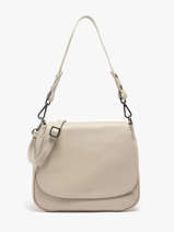 Cross Body Tas Caviar Leder Milano Beige caviar CA240613