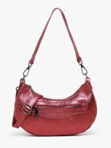 Schoudertas Nine Leder Milano Rood nine NI24061