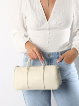 Longchamp Daylong Handtas Beige-vue-porte