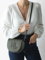 Cross Body Tas Anstey Leder Lauren ralph lauren Groen anstey 31950130-vue-porte