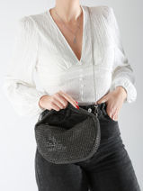 Avondtas Miniprix Zwart strass GL37003-vue-porte