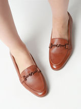 Mocassins Uit Leder Tamaris Bruin women 44-vue-porte
