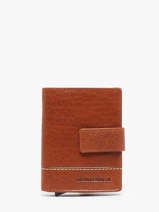 Chequehouder Met Kaarthouder Rough Gear Leder Maverick Bruin rough gear MAVRG062