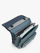 Rugzak Vintage North 2 Compartimenten Cameleon Blauw vintage north 28349-22-vue-porte