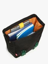 Rugzak 1 Compartiment Hello hossy Zwart cool kids MADU-vue-porte