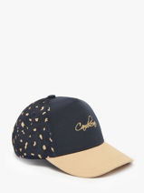 Boekentas Op Wieltjes 3 Compartimenten Cameleon Blauw vintage fantasy - VIG-CAP1-vue-porte