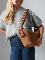 Cross Body Tas Camomille Woomen Bruin camomille WCAO03-vue-porte