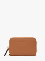 Portemonnee Equestre Leder Etrier Bruin equestre EEQT096M