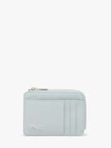 Portemonnee Met Kaarthouder Leder Nathan baume Blauw original n 217N