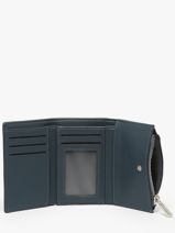 Portemonnee Met Kaarthouder David jones Blauw dune 1-vue-porte