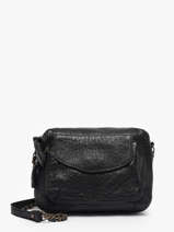 Cross Body Tas Naina Leder Pieces Zwart naina 17063358