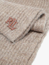 Sjaal Lauren ralph lauren Beige textile 54P04469-vue-porte
