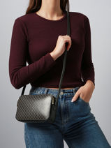 Cross Body Tas Coated Emblem Calvin klein jeans Beige coated emblem 4F3268G-vue-porte