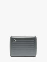 Kaarthouder Leder Ogon Grijs original ORI