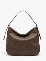 Schoudertas Wt Tresse Miniprix Bruin wt tresse 27612