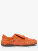 Sneakers Uit Leder Michael kors Oranje women YFS1S835