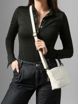 Cross Body Tas Soft Miniprix Wit soft MD1309-vue-porte