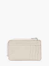 Kaarthouder Caviar Leder Crinkles Beige caviar 14318