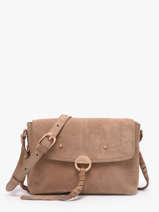 Cross Body Tas Othilia Leder Vanessa bruno Beige othilia 55V40907