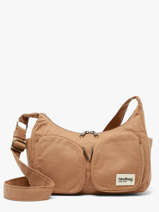 Cross Body Tas Best Seller Katoen Hindbag Bruin best seller EMILE