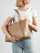 Schoudertas Th Essential Tommy hilfiger Bruin th essential AW18374-vue-porte