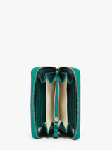 Portefeuille Alice Star Leder Paul marius Blauw star ALICESTA-vue-porte