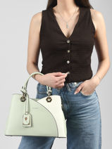 Handtas Saffiano Miniprix Groen saffiano M9431-vue-porte