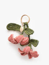 Bag Charm Lelie Raffia Vanessa bruno Roze charms 96V42673