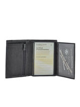 Portefeuille Leder Arthur & aston Zwart diego 1438-805-vue-porte