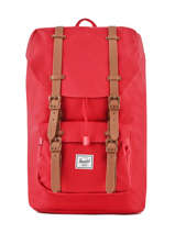 Rugzak 1 Compartiment + Pc 13'' Herschel Rood classics 10020PBG