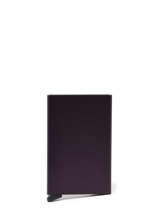 Kaarthouder Aluminium Secrid Zwart alu 00C