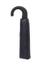 Opvouwbare Paraplu Happy rain Zwart gents print 43668