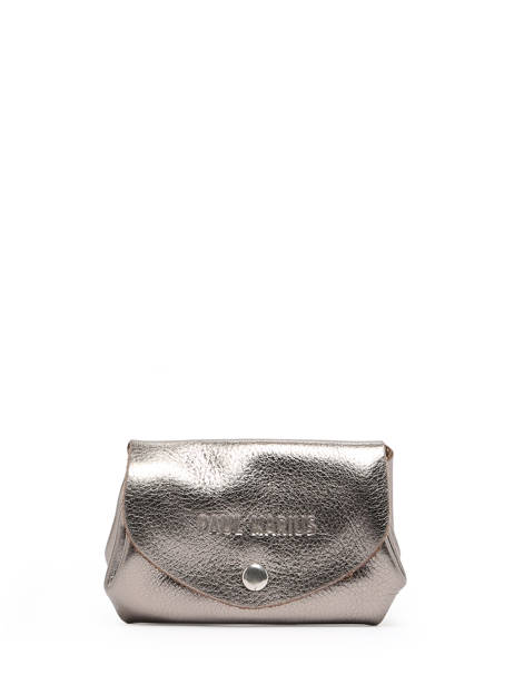 Portemonnee Leder Paul marius Grijs vintage GUSTAVE