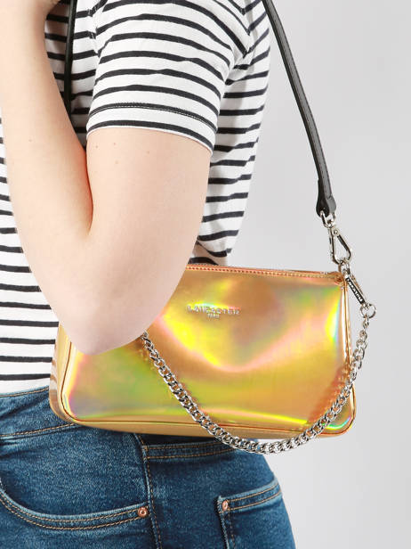 Schoudertas Glass Irio Lancaster Goud glass irio 40 ander zicht 1