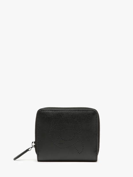 Portefeuille K/ikonik Leder Karl lagerfeld Zwart k ikonic 2.0 241W3202