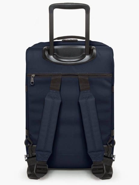 Handbagage Rugzak Eastpak Blauw authentic luggage K96L ander zicht 3