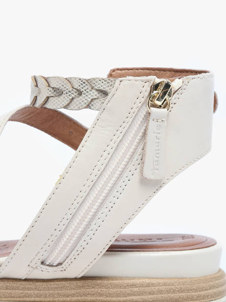 Sandalen Uit Leder Tamaris Beige women 42 ander zicht 2