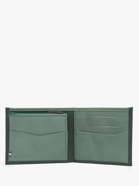 Portefeuille Met Portemonnee Cadence Leder Etrier Groen cadence ECAD5009 ander zicht 1