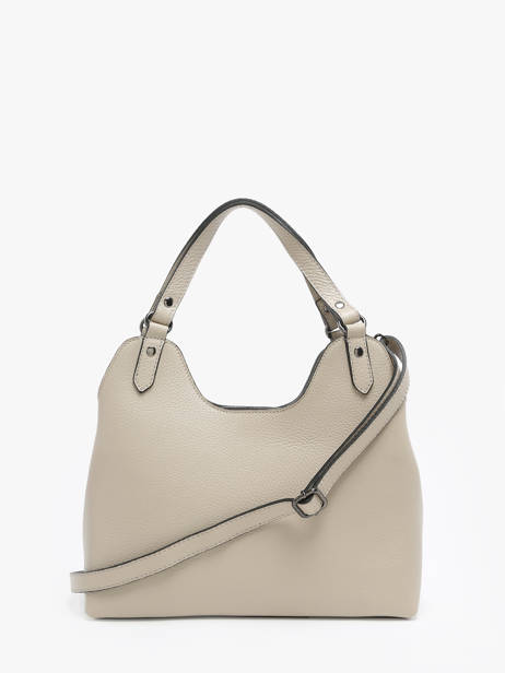 Handtas Caviar Leder Milano Beige caviar CA24067 ander zicht 4
