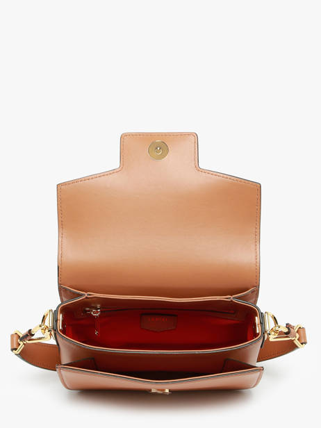 Cross Body Tas Angele Leder Lancel Bruin angele A13147 ander zicht 3