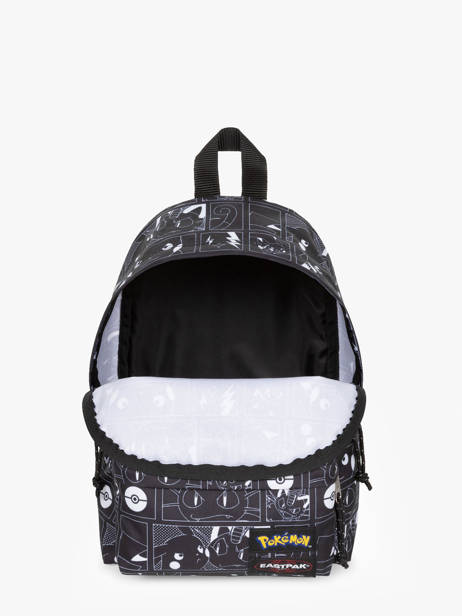 Rugzak Eastpak Zwart eastpak x pokemon K043POK ander zicht 2