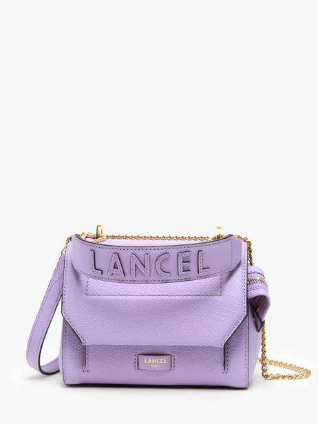 Handtas S Ninon Leder Lancel Violet ninon A09221