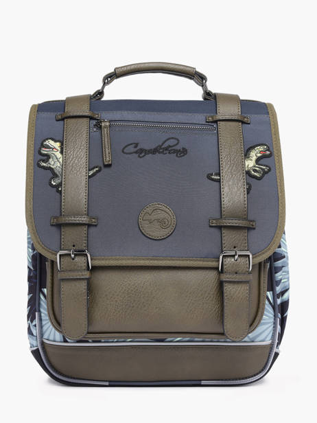 Rugzak 2 Compartimenten Cameleon Grijs vintage urban PBVBSD39