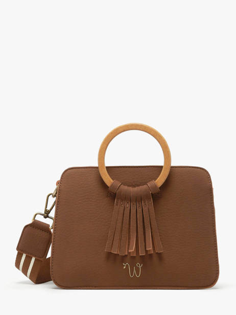 Crossbody Tas S Camomille Woomen Bruin camomille WCAO1S