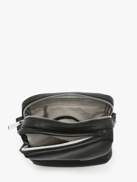 Cross Body Tas José Leder Arthur & aston Zwart thomas 2 ander zicht 3