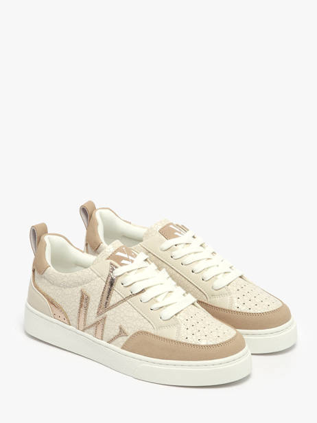 Sneakers Joyce Vanessa wu Beige accessoires BK2555BG ander zicht 1