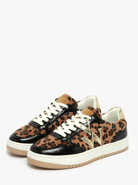 Sneakers Kasia Vanessa wu Goud accessoires BK2736OR ander zicht 1