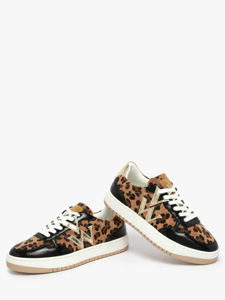 Sneakers Kasia Vanessa wu Goud accessoires BK2736OR ander zicht 2