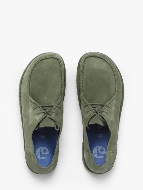 Derby Veterschoenen Utti Uit Leder Birkenstock Groen men 1030109 ander zicht 4